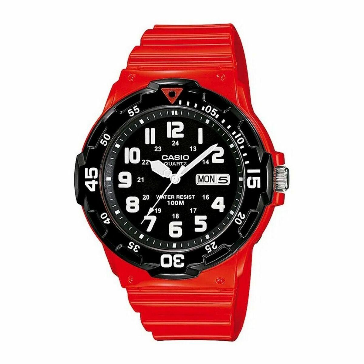 Herreur Casio MRW-200HC-4B - rød, 45 mm