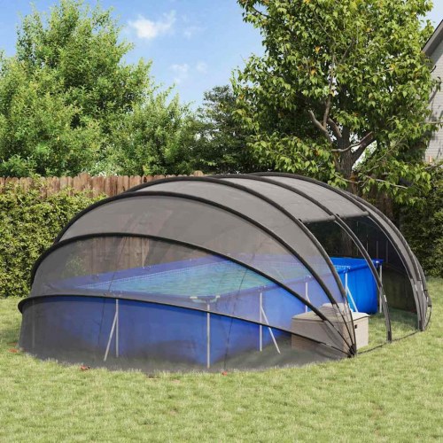 Pooltelt Dome Transparent 640 x 432 x 205 cm