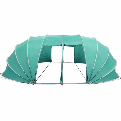 Pooltelt dome 640 × 432 × 205 cm - azurblå pooloverdækning