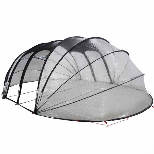 Pooltelt Dome Transparent 538 x 440 x 204 cm PVC