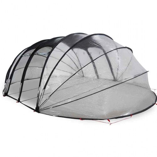 Pooltelt Dome Transparent 538 x 440 x 204 cm PVC