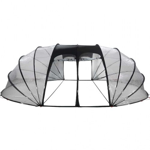 Pooltelt Dome Transparent 538 x 440 x 204 cm PVC