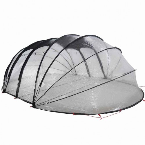 Pooltelt Dome Transparent 538 x 440 x 204 cm PVC