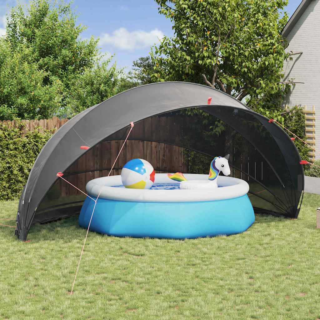 Pool Dome Sort 592 x 590 x 275 cm