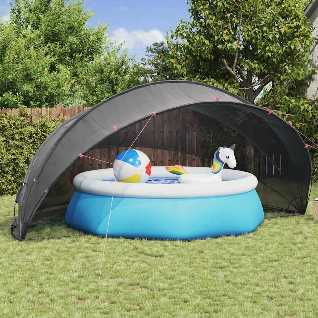 Pool Dome Sort 546 x 516 x 250 cm