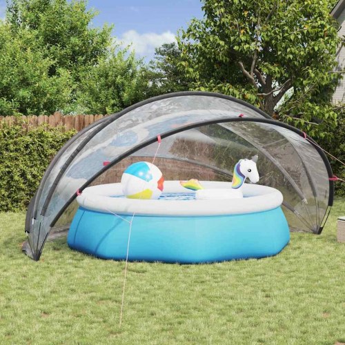 Pool Dome Transparent 500 x 500 x 236 cm PVC