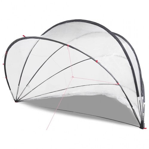 Pool Dome Transparent 500 x 500 x 236 cm PVC