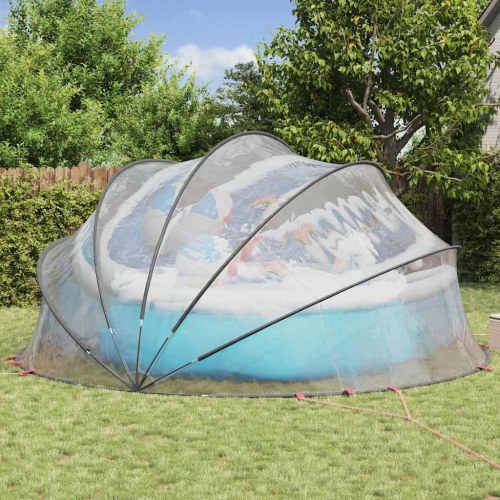Pool Dome Transparent 500 x 500 x 236 cm PVC