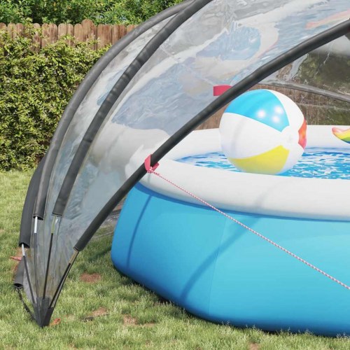 Pool Dome Transparent 500 x 500 x 236 cm PVC