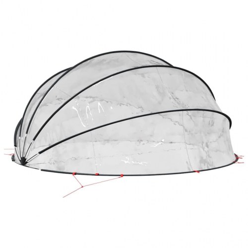 Pool Dome Transparent 500 x 500 x 236 cm PVC