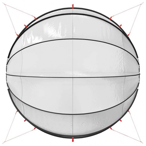 Pool Dome Transparent 500 x 500 x 236 cm PVC