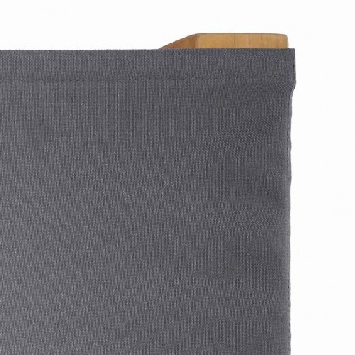 Folding Directors Stol Grå 56 x 54 x 87 cm Massiv Teaktræ