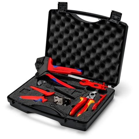 Værktøjskasse KNIPEX - mekanikersæt med 7 dele (97 91 04 V02)