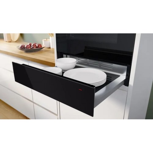 Varmeskuffe til indbygning – Bosch Serie 8 BIC7101B1, 20 l, 12 kuverter, sort