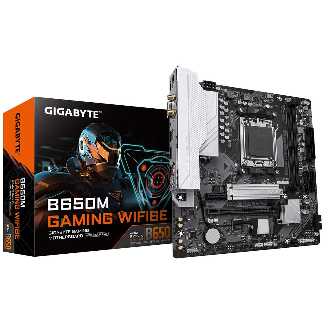 Bundkort Gigabyte B650M Gaming Wi‑Fi 6E (micro ATX, AM5)