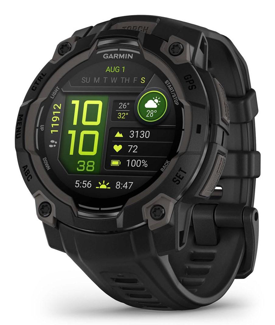 Smartwatch Garmin Instinct 3 AMOLED 45 mm - sort