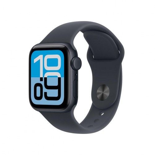 Smartwatch Apple Watch SE 3 GPS + Cellular 40 mm – Midnatsaluminium med Midnats Sportsrem (M/L)