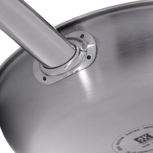 Stegepande ZWILLING Pro 24 cm – sort/rustfrit stål