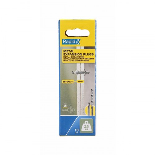 Gipsankre Rapid Ø 8 x 46 mm med skrue M4 x 55 - 10 stk.