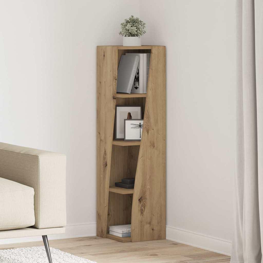 Hjørneskab 25,5x25x102cm Konstrueret Træ - artisan eg / 27,5x27x102cm