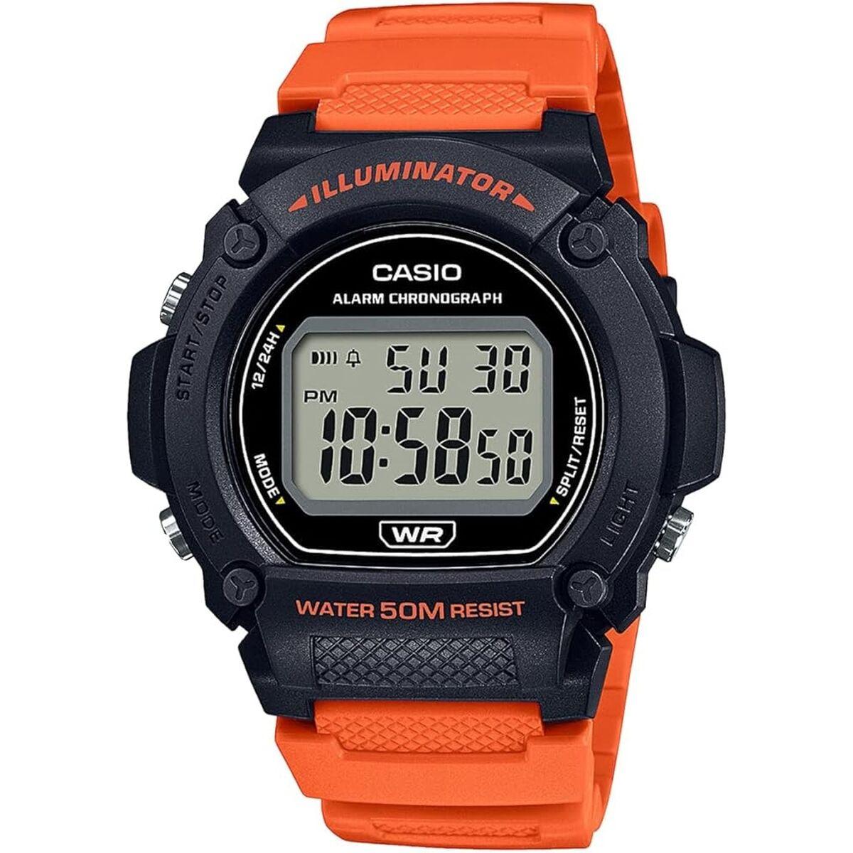 Digitalt herreur Casio Sport 47 mm, 5 atm, kvarts