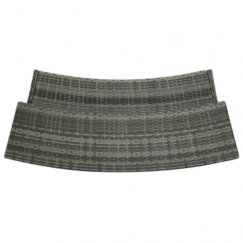 Barsæt til haven 4 dele med hynder grå