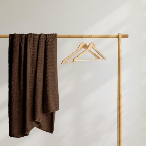 Tæppe DecoKing Henry - brun, jacquard, 70×150 cm