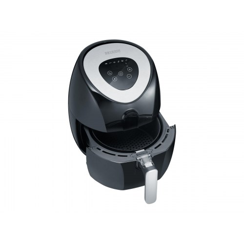 Airfryer SEVERIN FR 2430 - 3,2 l, 1.500 W, børstet stål/sort