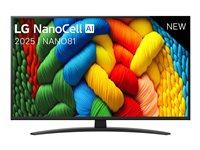 4K UHD TV LG 43NANO81A6A 43" NanoCell Smart TV (2025) billede