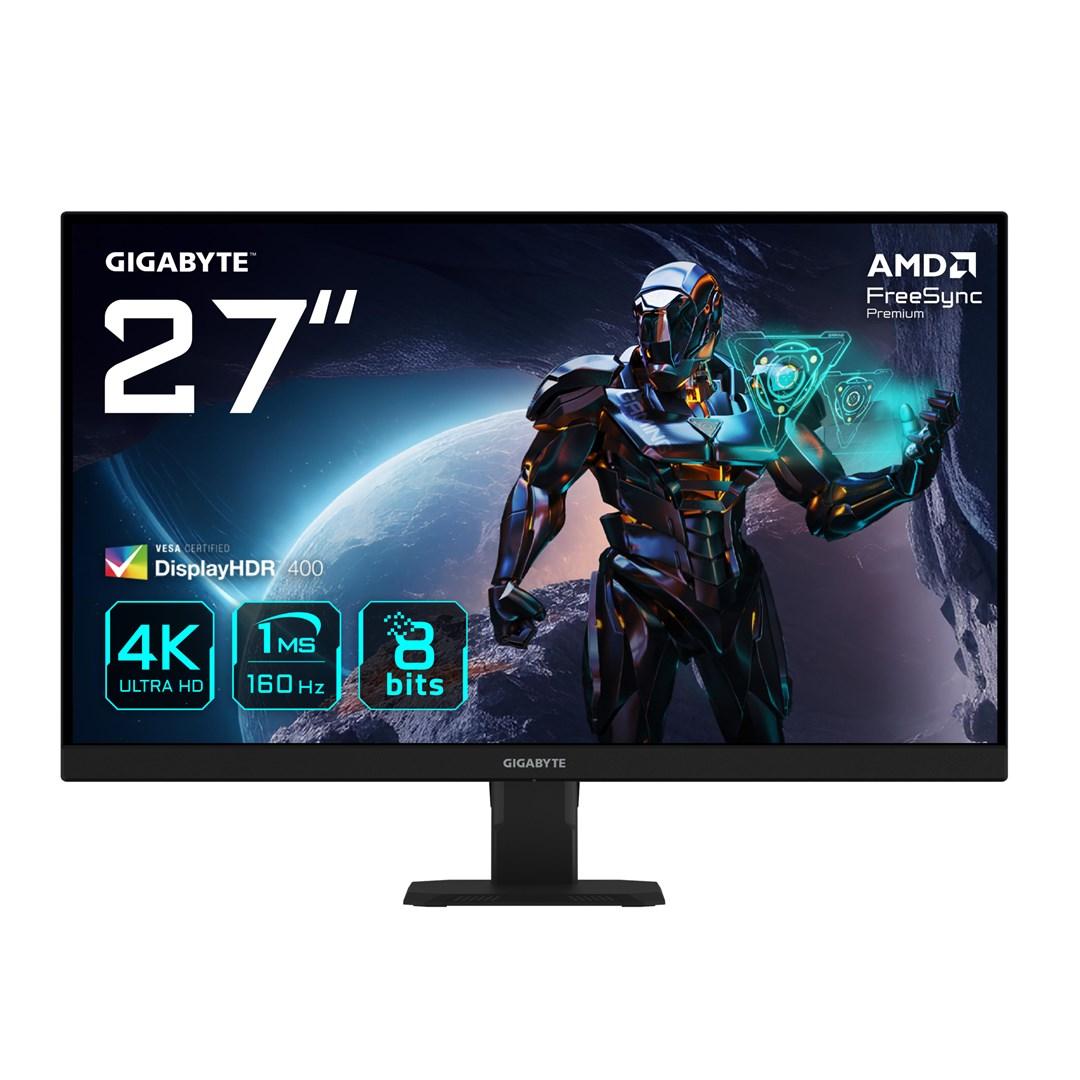Skærm 27" Gigabyte GS27U 4K gaming - 160 Hz, 1 ms, HDR400 billede