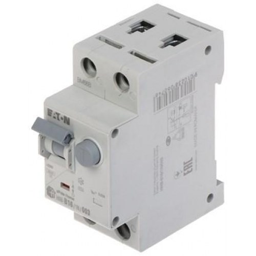 Fejlstrømsafbryder med automatsikring EATON RCBO HNB-B16/1N/003 - B 16 A, 30 mA, 1P+N, 6 kA