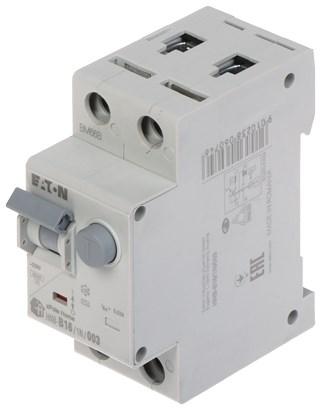 Fejlstrømsafbryder med automatsikring EATON RCBO HNB-B16/1N/003 - B 16 A, 30 mA, 1P+N, 6 kA