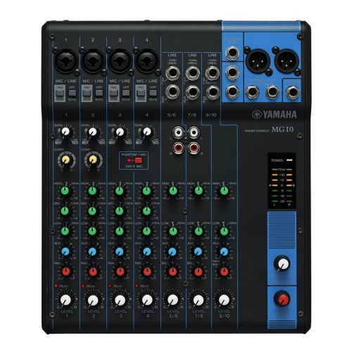 Mikserbord Yamaha MG10 - 10-kanals lydmixer