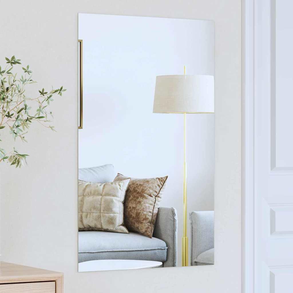 Vægspejl 50 x 80 cm hærdet glas