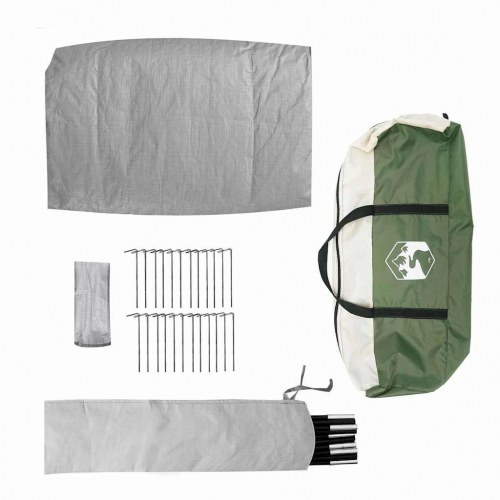 Telt Grøn 680 x 510 x 210 cm 185T Polyester med PU Coating