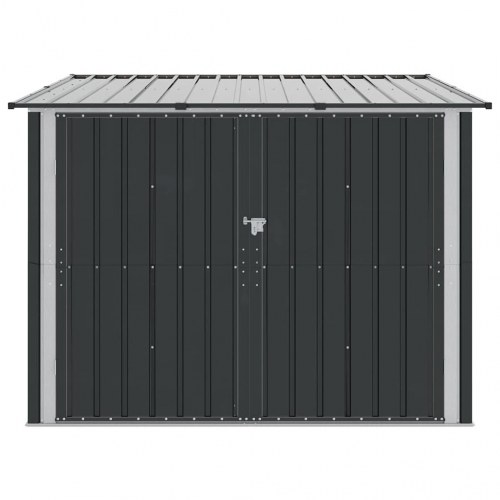 Cykelskur Antracit 215 x 206 x 157 cm Metal