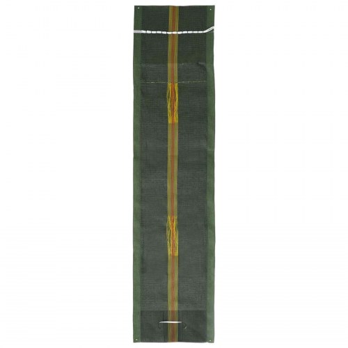Sandsække 25 stk - mørkegrøn HDPE 120 × 27 cm