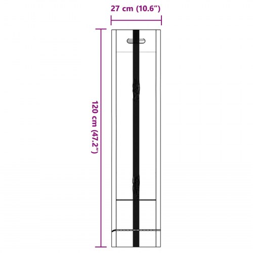 Sandsække 25 stk - mørkegrøn HDPE 120 × 27 cm