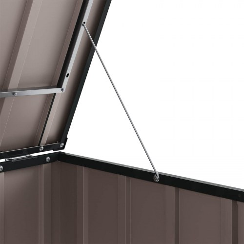 Have Opbevaringskasse Sort 151,5 x 107 x 100 cm Stål