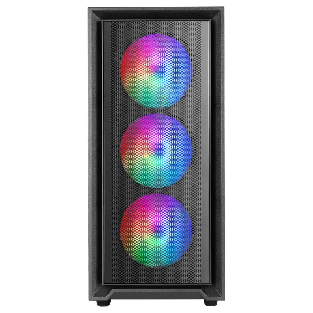 PC kabinet TACENS MARS MC-AIR ATX med 4×120 mm FRGB blæsere