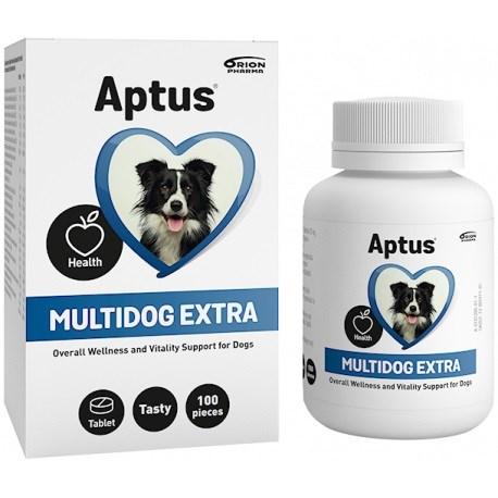 Kosttilskud til hund - Aptus Multidog Extra, 100 tabletter
