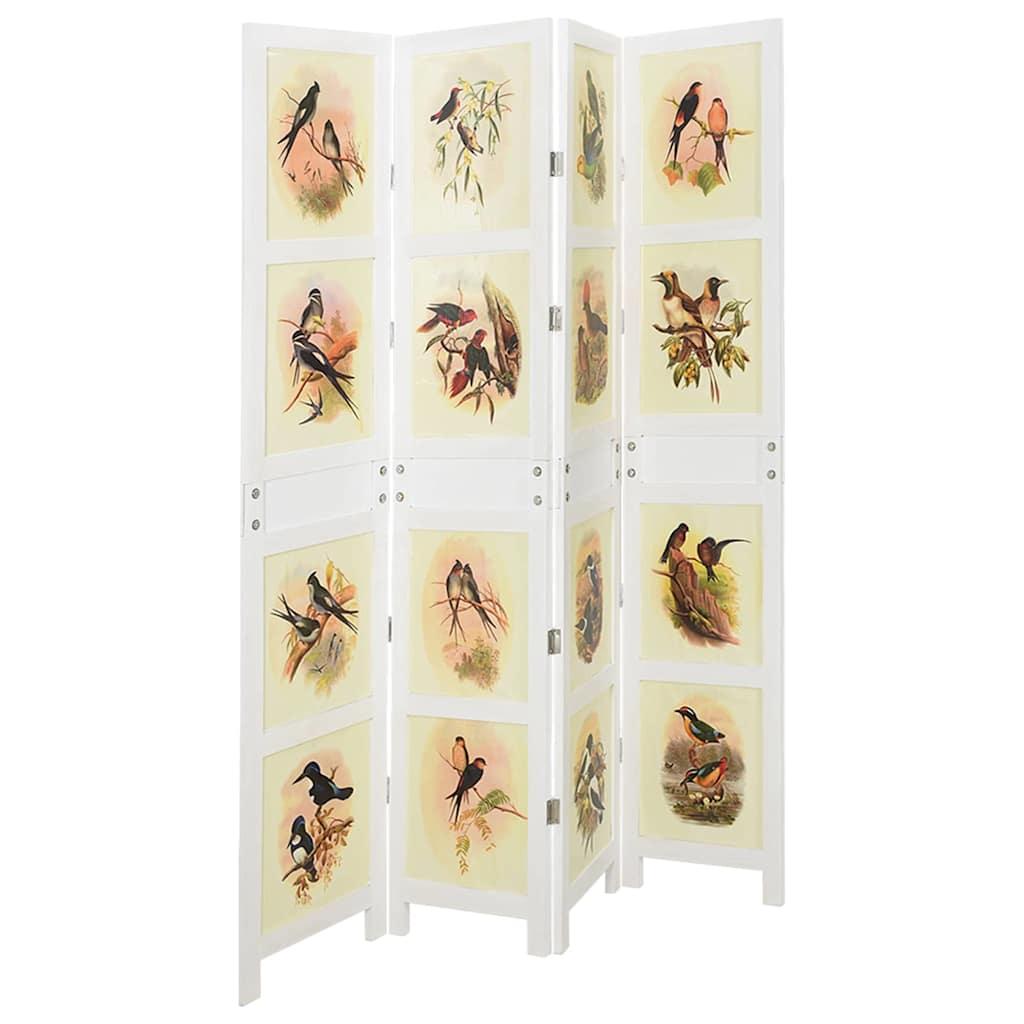 Romdivider Panel Hvid 212 x 165 cm MDF