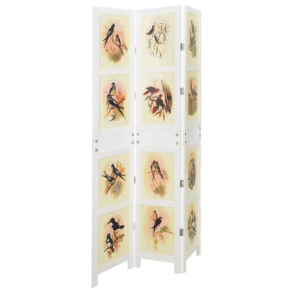 Romdivider Panel Hvid 212 x 165 cm MDF