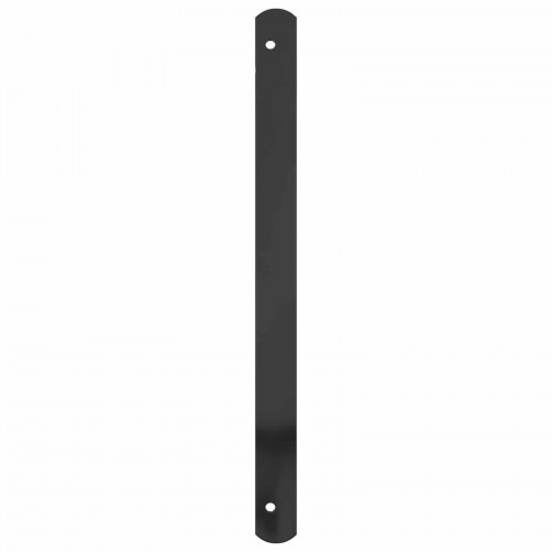 Vinduesgitter Sort 75,5 x 45 cm Pulverlakeret stål