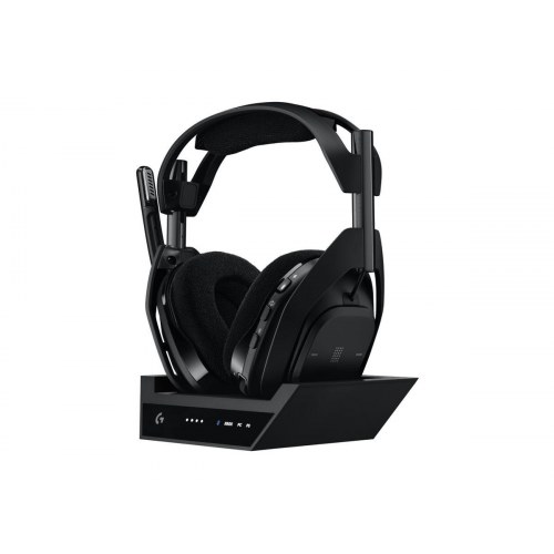 Høretelefoner gaming Logitech G Astro A50 trådløs - sort
