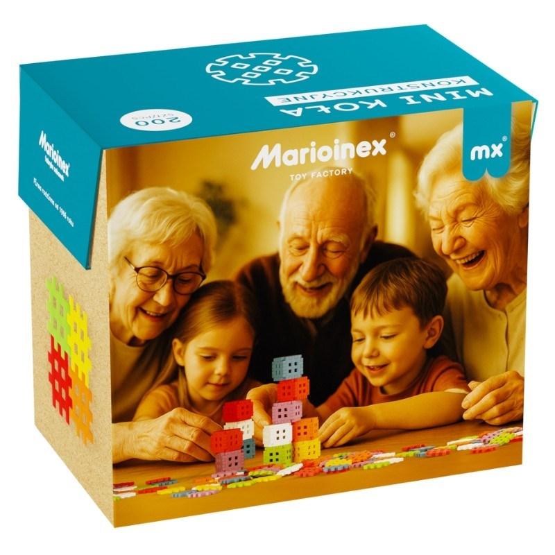 Byggelegetøj Marioinex Mini Waffle Senior sæt - 200 dele