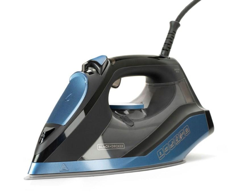Black & Decker BXIR2801E Tør & dampstrygejern 2800W Sort