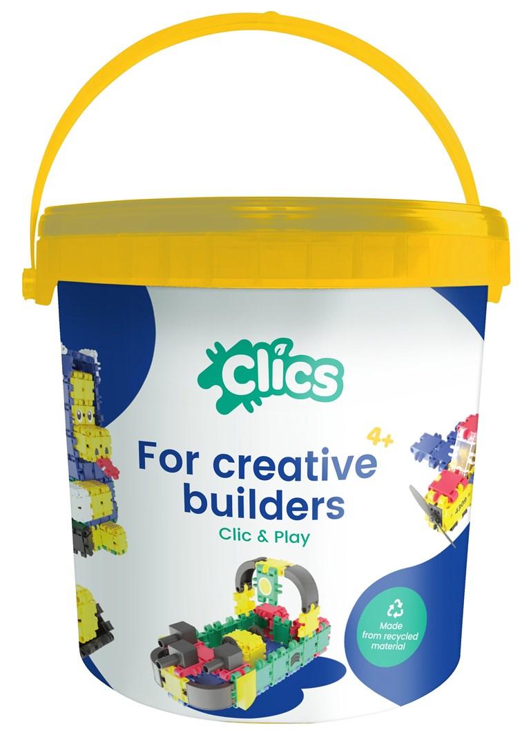 Byggeklodser CLICS CD007 - byggelegetøj, 225 dele
