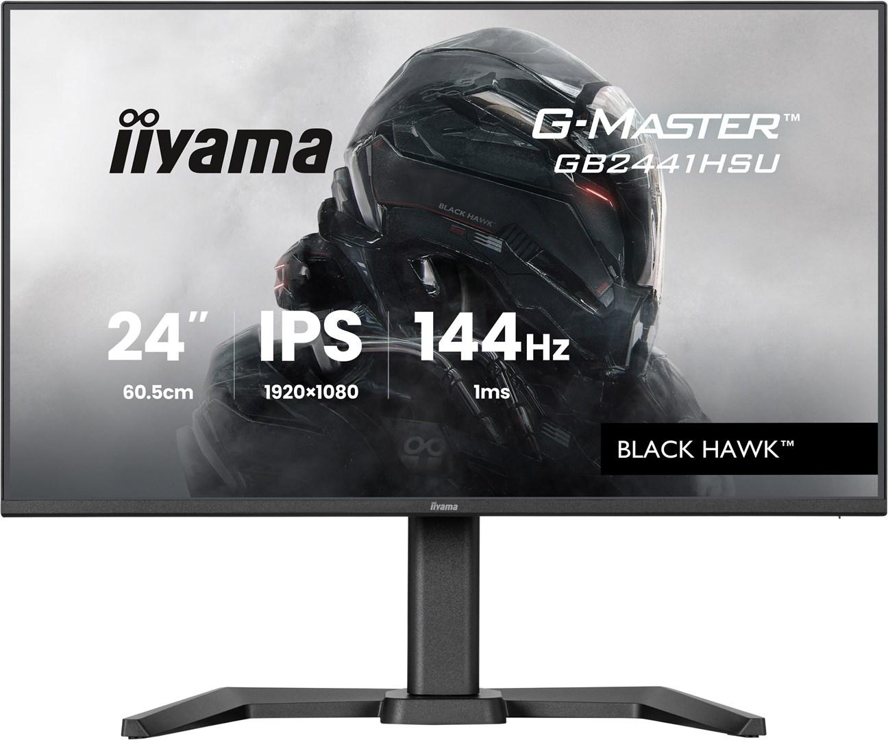 Gaming skærm iiyama G-Master GB2441HSU-B1 23,8" Full HD IPS 144 Hz – sort