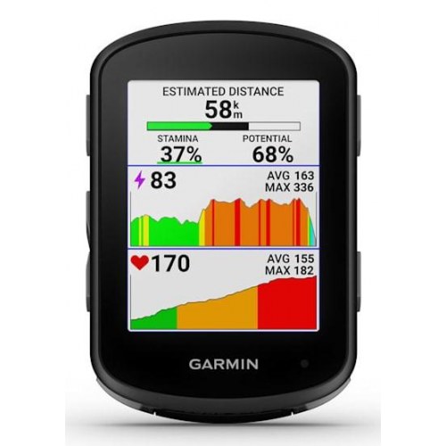 Cykelcomputer med GPS Garmin Edge 540 EU Central + West 2,6" - trådløs, sort